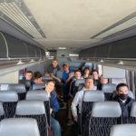 Discerners on bus to SJV Seminary
